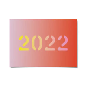 Postal comestible-postales que se comen-flipando en colores-2022